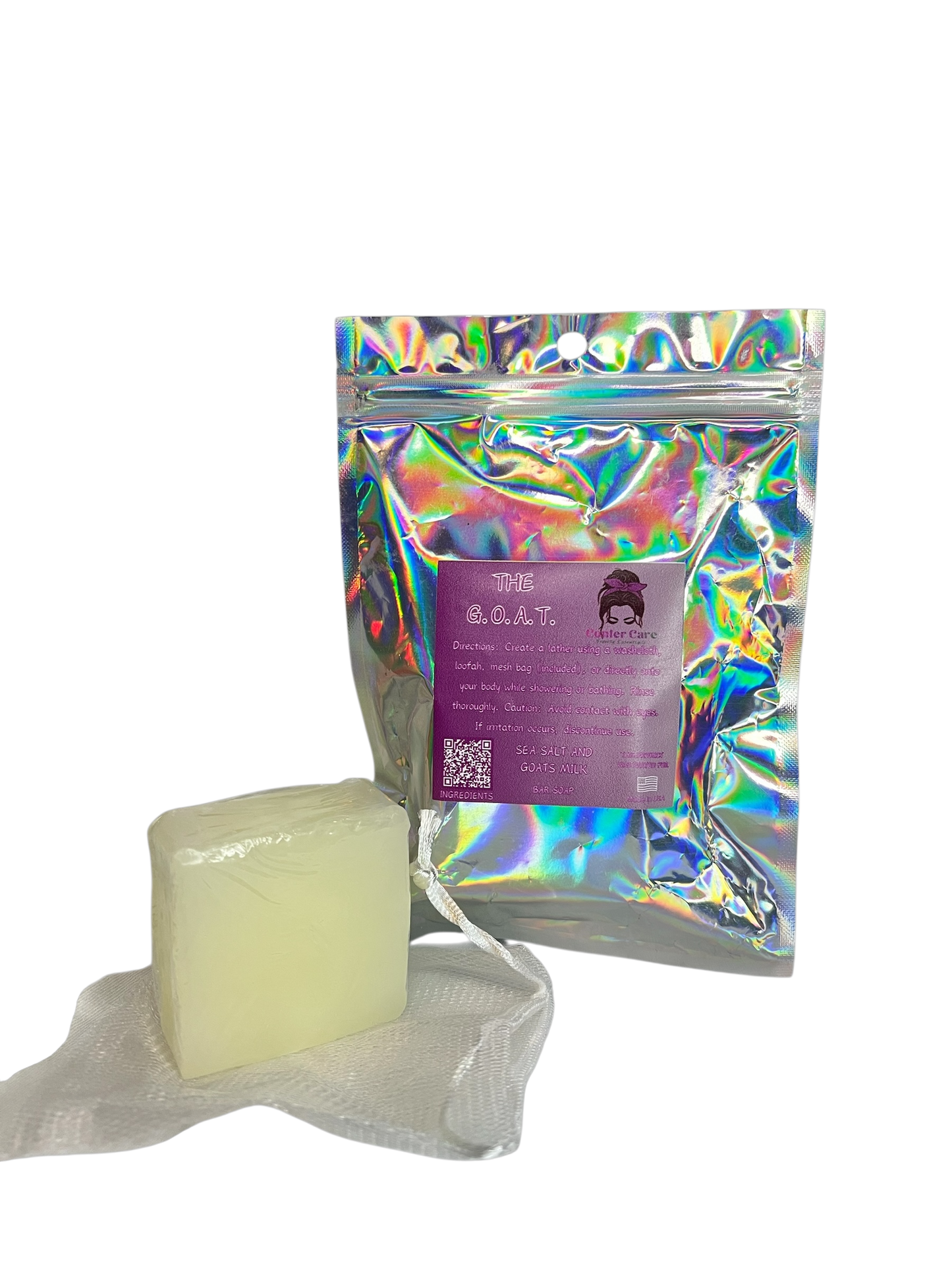 The G.O.A.T. Sea Salt & Goats Milk Face & Body Bar Soap